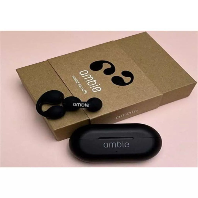 Fones De Ouvido Sem Fio Ambie 5.0 TWS Bluetooth Sound Earcuffs Condução De Ossos