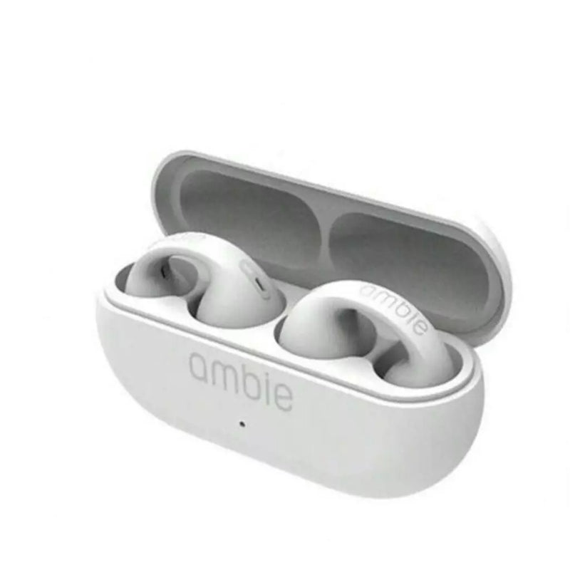 Fones De Ouvido Sem Fio Ambie 5.0 TWS Bluetooth Sound Earcuffs Condução De Ossos